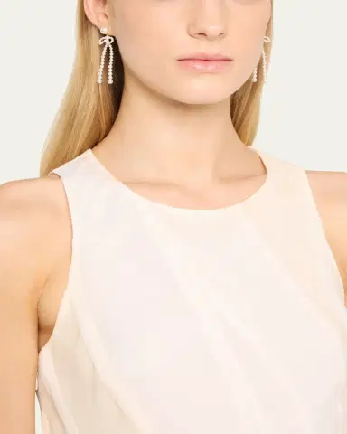 Sophie Bille Brahe Bow Rosette Dangle Earrings | Thumbnail 2