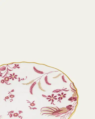 GINORI 1735 Oro di Doccia Magenta Coffee Saucer | Thumbnail 3