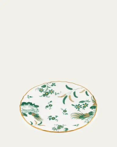 Ginori 1735 Oro di Doccia Coffee Saucer, Giada | Thumbnail 2