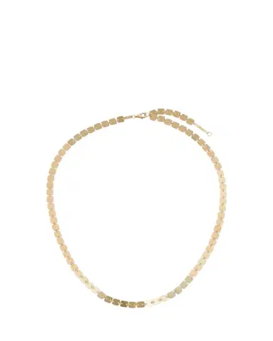 Lana 14K Yellow Gold Laser Square Chain Necklace, 18"L | Thumbnail 1