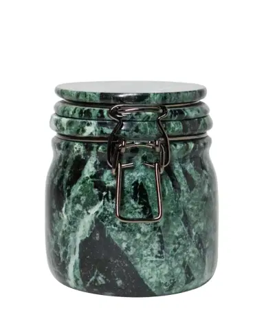 EDITIONS MILANO Miss Marble Green Container | Thumbnail 1
