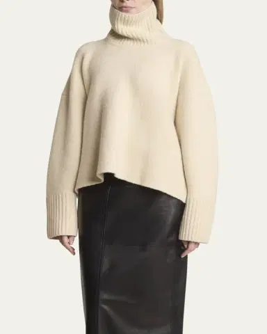 Proenza Schouler Loft Eco Cashmere Turtleneck Sweater | Thumbnail 4
