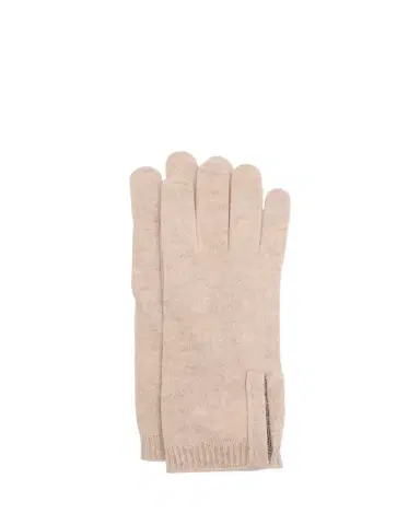 Brunello Cucinelli Cashmere Glove with Monili Detail | Thumbnail 1