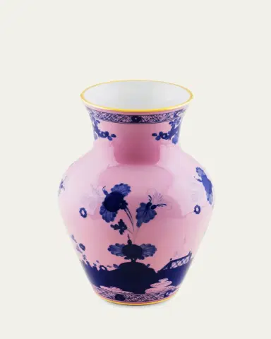 Ginori 1735 Oriente Italiano Azalea Ming Vase, 9.8" | Thumbnail 3