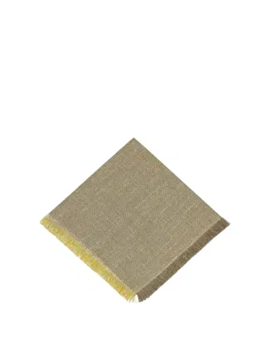 Tina Chen Designs Two-Tone Textured Fringe Napkin | Thumbnail 1