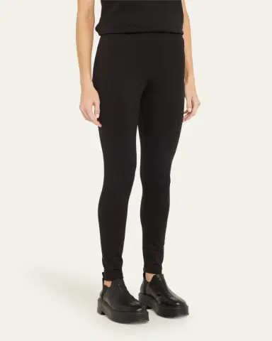 Moncler Jersey Slim-Fit Leggings | Thumbnail 4