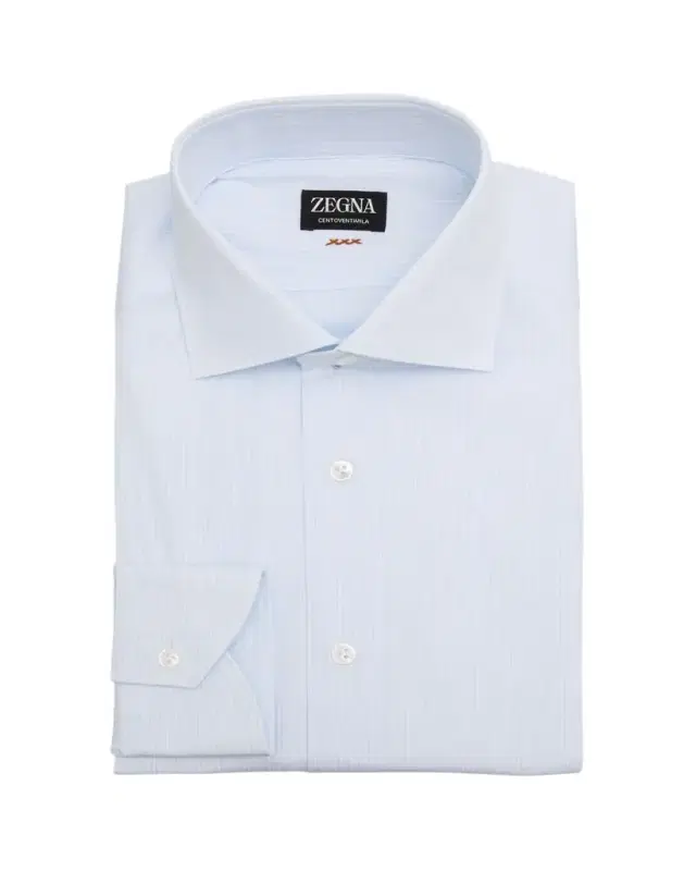 ZEGNA Men's XXX Micro-Check Couture Dress Shirt
