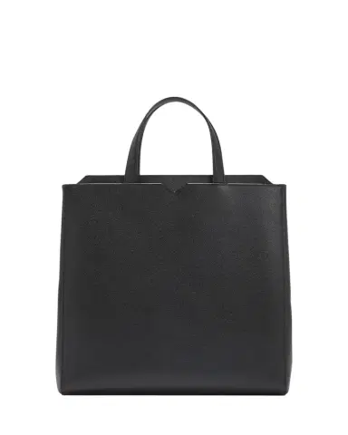 Valextra Men's V-Line Calfksin Tote Bag | Thumbnail 1 Valextra Men's V-Line Calfksin Tote Bag | Thumbnail 1