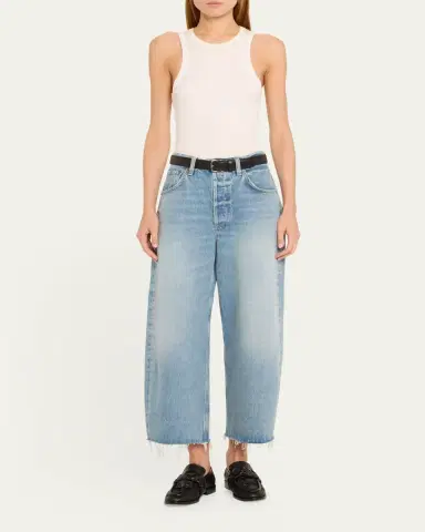 Citizens of Humanity Ayla Raw Hem Crop Jeans | Thumbnail 2