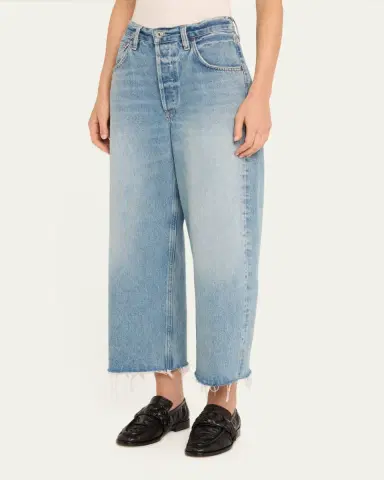 Citizens of Humanity Ayla Raw Hem Crop Jeans | Thumbnail 5