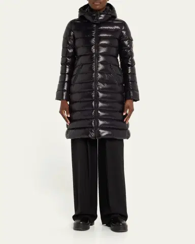 Moncler Moka Long Puffer Coat | Thumbnail 2 Moncler Moka Long Puffer Coat | Thumbnail 2