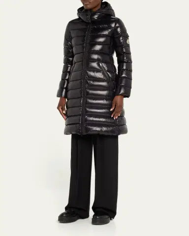 Moncler Moka Long Puffer Coat | Thumbnail 4 Moncler Moka Long Puffer Coat | Thumbnail 4