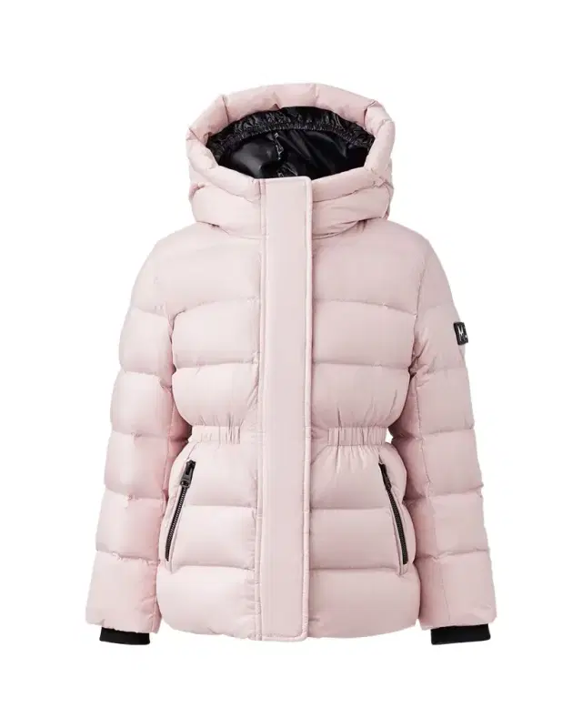 Girl's Alannis Medium Down Logo-Print Parka, Size 2-