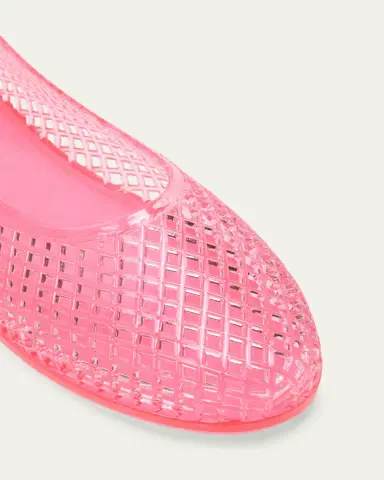 Ancient Greek Sandals Iro Transparent Jelly Ballerina Flats | Thumbnail 5 Ancient Greek Sandals Iro Transparent Jelly Ballerina Flats | Thumbnail 5