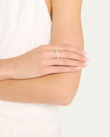 Lana 14K Gold Baguette Diamond Stackable Ring | Thumbnail 2 Lana 14K Gold Baguette Diamond Stackable Ring | Thumbnail 2