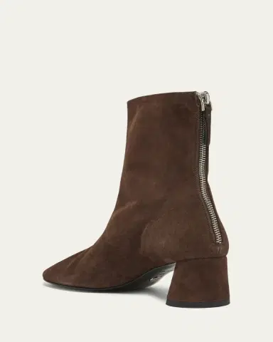 Proenza Schouler Glove Suede Block-Heel Ankle Boots | Thumbnail 3