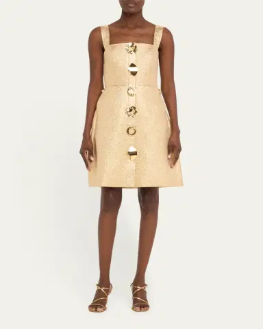 Harbison Quantum Metallic Embellished Mini Dress | Thumbnail 2 Harbison Quantum Metallic Embellished Mini Dress | Thumbnail 2