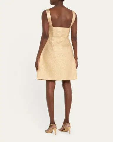 Harbison Quantum Metallic Embellished Mini Dress | Thumbnail 3 Harbison Quantum Metallic Embellished Mini Dress | Thumbnail 3