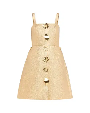 Harbison Quantum Metallic Embellished Mini Dress | Thumbnail 1 Harbison Quantum Metallic Embellished Mini Dress | Thumbnail 1