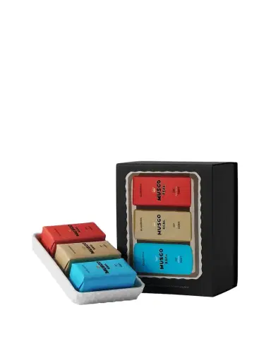 Claus Porto Musgo Real Mini Soaps Gift Box, 3 x 50g | Thumbnail 1