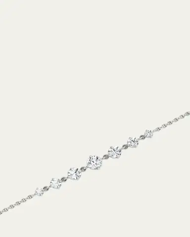 VRAI Linked 14K White Gold Lab Grown Diamond Tennis Bracelet, 0.85tcw | Thumbnail 3