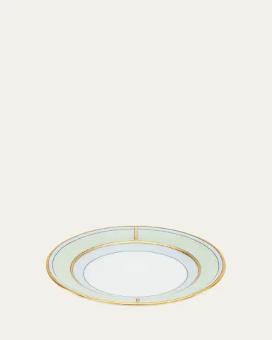 Ginori 1735 Diva Colonna Coffee Saucer, Verde | Thumbnail 2