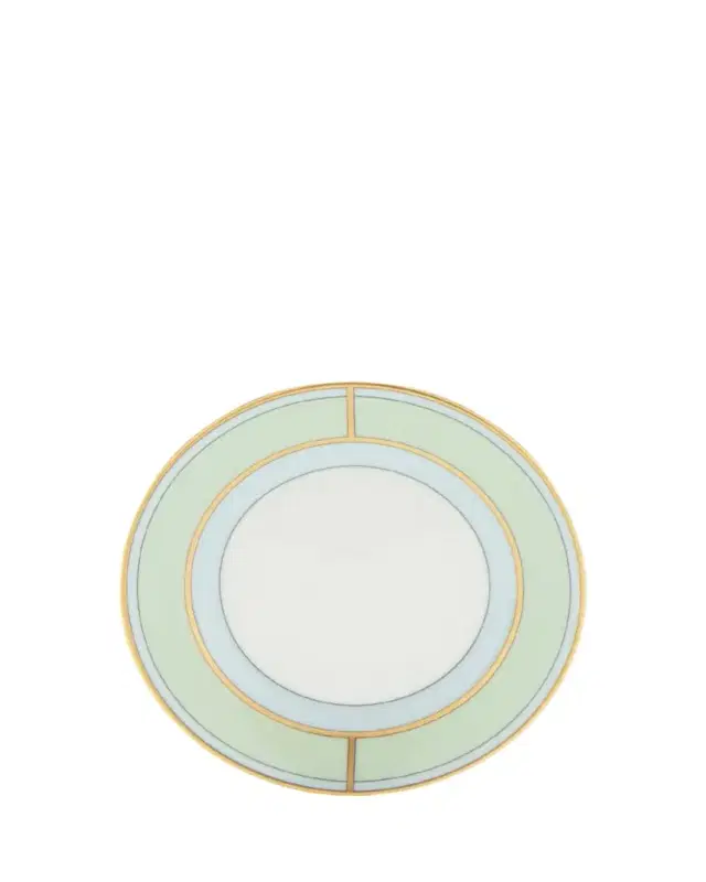 Ginori 1735 Diva Colonna Coffee Saucer, Verde