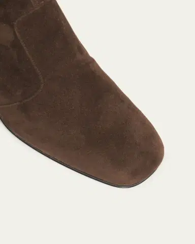 Roger Vivier Tres Vivier Suede Buckle Ankle Booties | Thumbnail 7 Roger Vivier Tres Vivier Suede Buckle Ankle Booties | Thumbnail 7