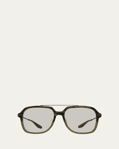 Barton Perreira D. Ellis Plastic & Titanium Aviator Sunglasses | Thumbnail 2 Barton Perreira D. Ellis Plastic & Titanium Aviator Sunglasses | Thumbnail 2