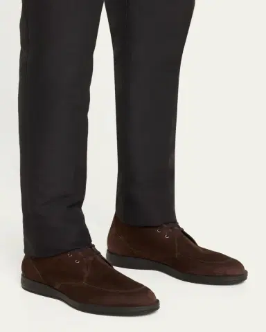 Brioni Men's Journey Suede Desert Boots | Thumbnail 2 Brioni Men's Journey Suede Desert Boots | Thumbnail 2