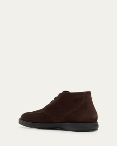 Brioni Men's Journey Suede Desert Boots | Thumbnail 4 Brioni Men's Journey Suede Desert Boots | Thumbnail 4