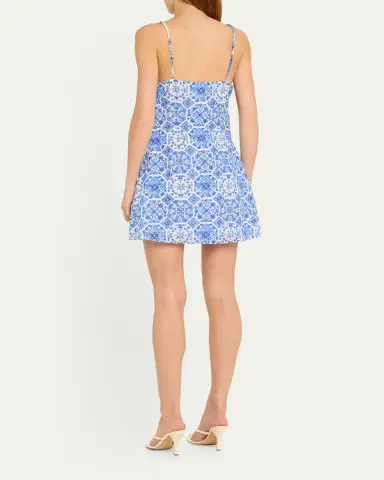 Ramy Brook Positano Addie Button-Front Mini Dress | Thumbnail 3