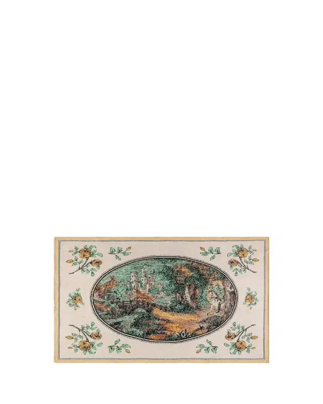 Saved NY Knight of the Yellow Rose Throw Blanket by Lukas the Illustrator