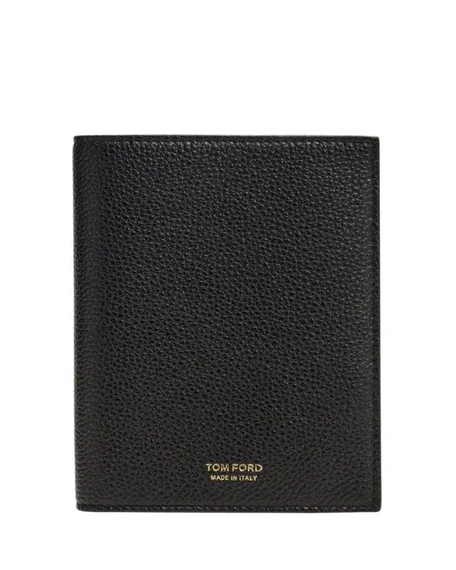 TOM FORD Men's Soft Leather T-Line Passport Holder