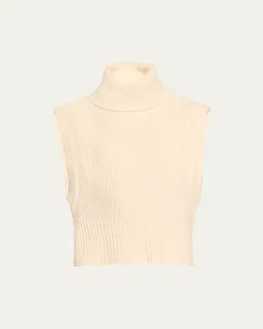 Simkhai Maple Wool & Cashmere Sleeveless Turtleneck Top | Thumbnail 6 Simkhai Maple Wool & Cashmere Sleeveless Turtleneck Top | Thumbnail 6