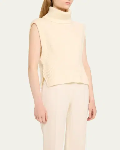 Simkhai Maple Wool & Cashmere Sleeveless Turtleneck Top | Thumbnail 9 Simkhai Maple Wool & Cashmere Sleeveless Turtleneck Top | Thumbnail 9