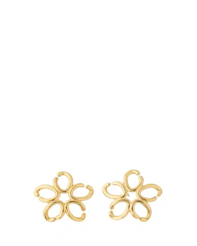 Oscar de la Renta Small O Flower Earrings | Thumbnail 1
