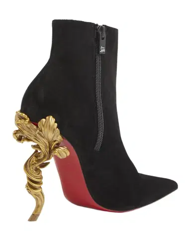 Christian Louboutin 100mm Belle Suede Ankle Booties | Thumbnail 1