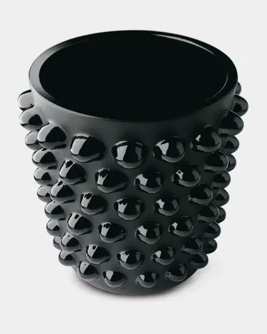 Lalique Mossi Black XXL Vase - 12" | Thumbnail 2