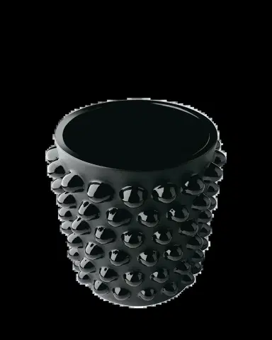 Lalique Mossi Black XXL Vase - 12" | Thumbnail 3