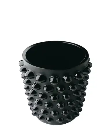 Lalique Mossi Black XXL Vase - 12" | Thumbnail 1