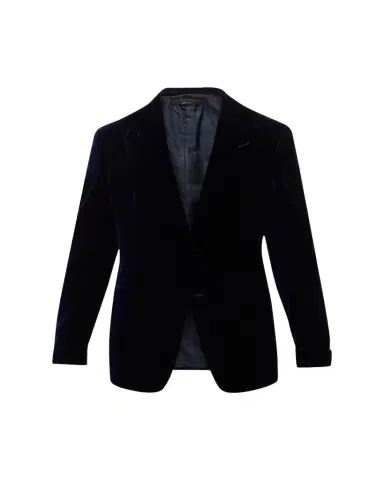Tom Ford Men's Wool-Silk Velvet Cocktail Jacket | Thumbnail 1