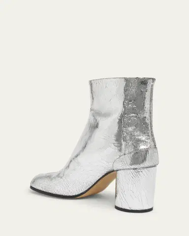 Maison Margiela Tabi Split-Toe Metallic Leather Ankle Boots | Thumbnail 2 Maison Margiela Tabi Split-Toe Metallic Leather Ankle Boots | Thumbnail 2