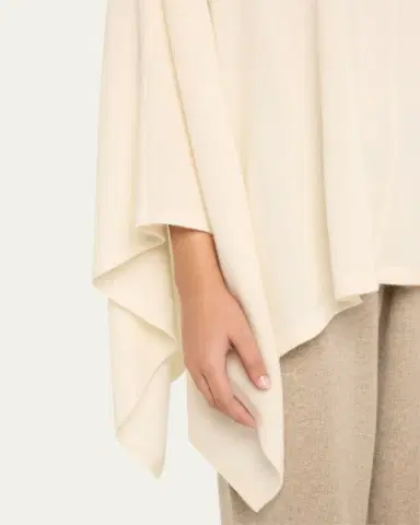 Arlotta Cashmere Cashmere Handkerchief Poncho | Thumbnail 5 Arlotta Cashmere Cashmere Handkerchief Poncho | Thumbnail 5