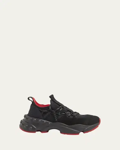 Christian Louboutin Men's Trailnrun Mesh Runner Sneakers | Thumbnail 3