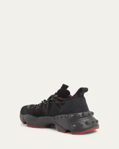 Christian Louboutin Men's Trailnrun Mesh Runner Sneakers | Thumbnail 4