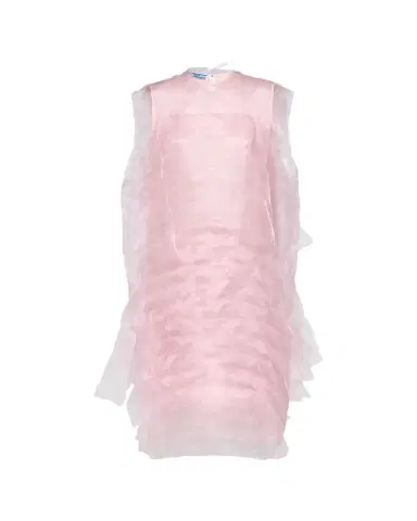 Prada Sleeveless Technical Voile Dress | Thumbnail 1 Prada Sleeveless Technical Voile Dress | Thumbnail 1