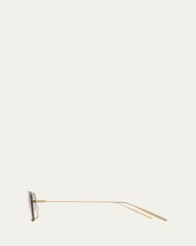 BARTON PERREIRA Men's Louie Titanium and Acetate Square Sunglasses | Thumbnail 3 BARTON PERREIRA Men's Louie Titanium and Acetate Square Sunglasses | Thumbnail 3
