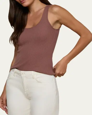 L'Agence Adira Scoop-Neck Tank Top | Thumbnail 8