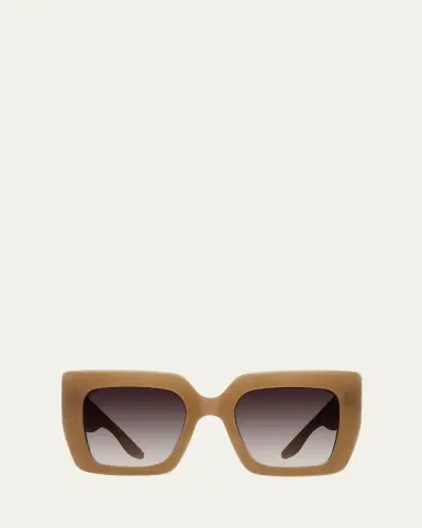 BARTON PERREIRA Wailua Camel Zyl Butterfly Sunglasses | Thumbnail 3 BARTON PERREIRA Wailua Camel Zyl Butterfly Sunglasses | Thumbnail 3